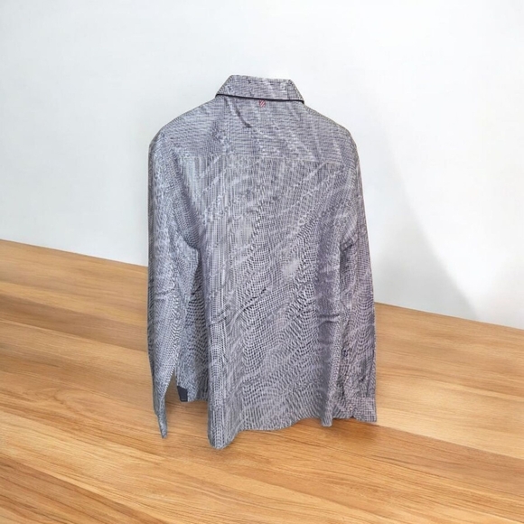 English Laundry John Lennon Blue Casual Button Down Shirt Size XXL - Picture 2 of 8